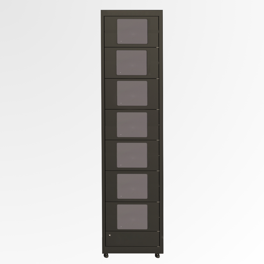 Master Tower Extension Cabinet with Medium Doors